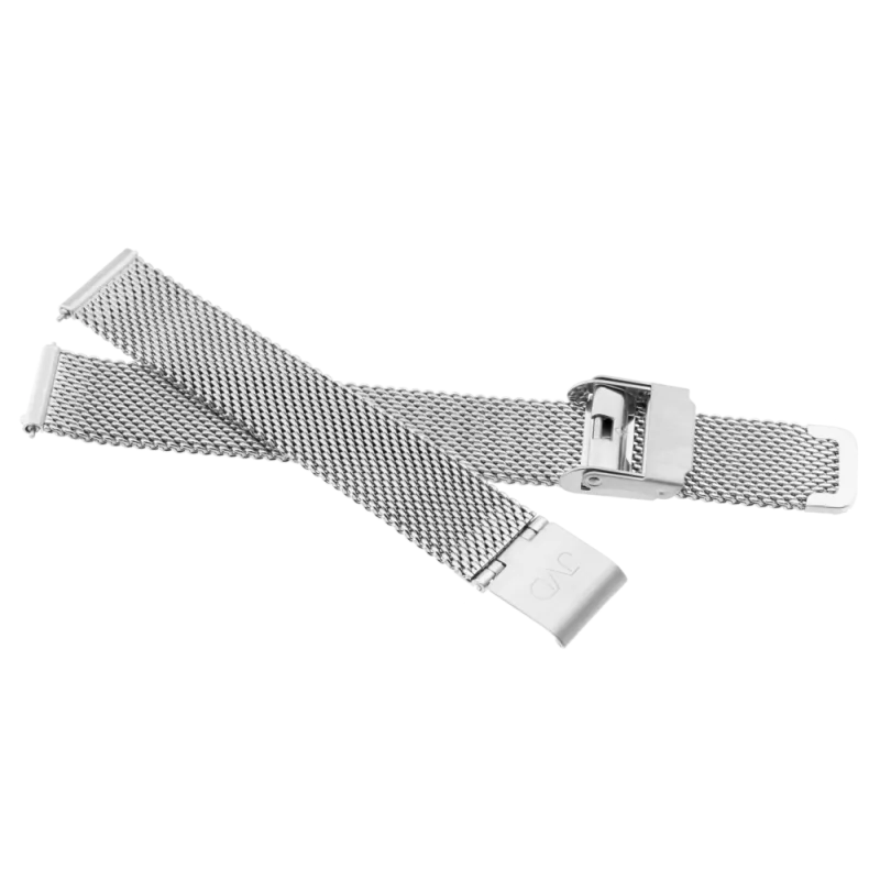 JVD Dámský kovový stříbrný řemínek na hodinky SUNDAY ROSE RSUN-F09