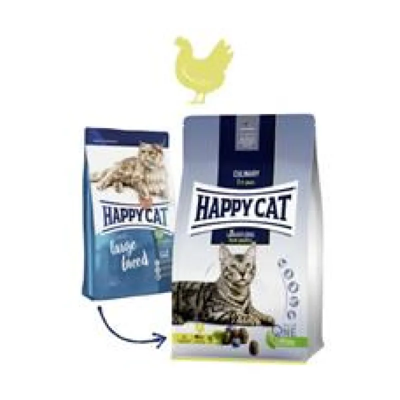 HAPPY CAT NEW Culinary Land-Geflügel / Drůbež (Large Breed) 1,3 kg