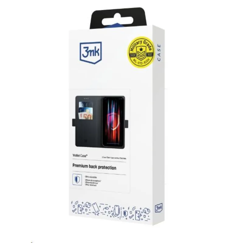 3mk ochranné pouzdro Wallet Case pro Sony Xperia 10 VII 5903108705448