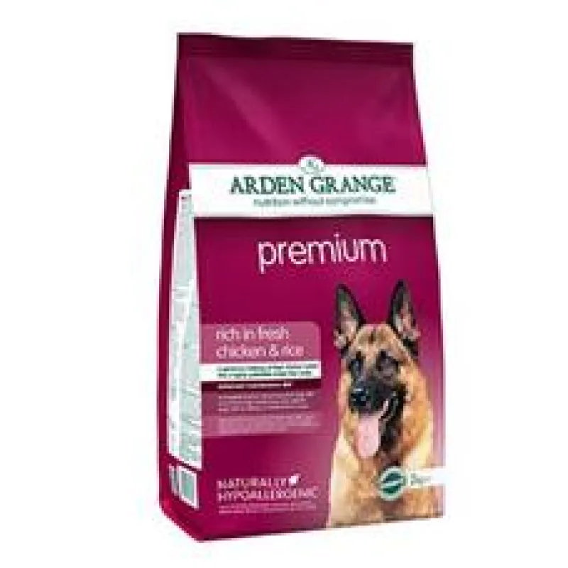 Arden Grange Dog Adult Prem.rich fresh Chick&Rice 12kg