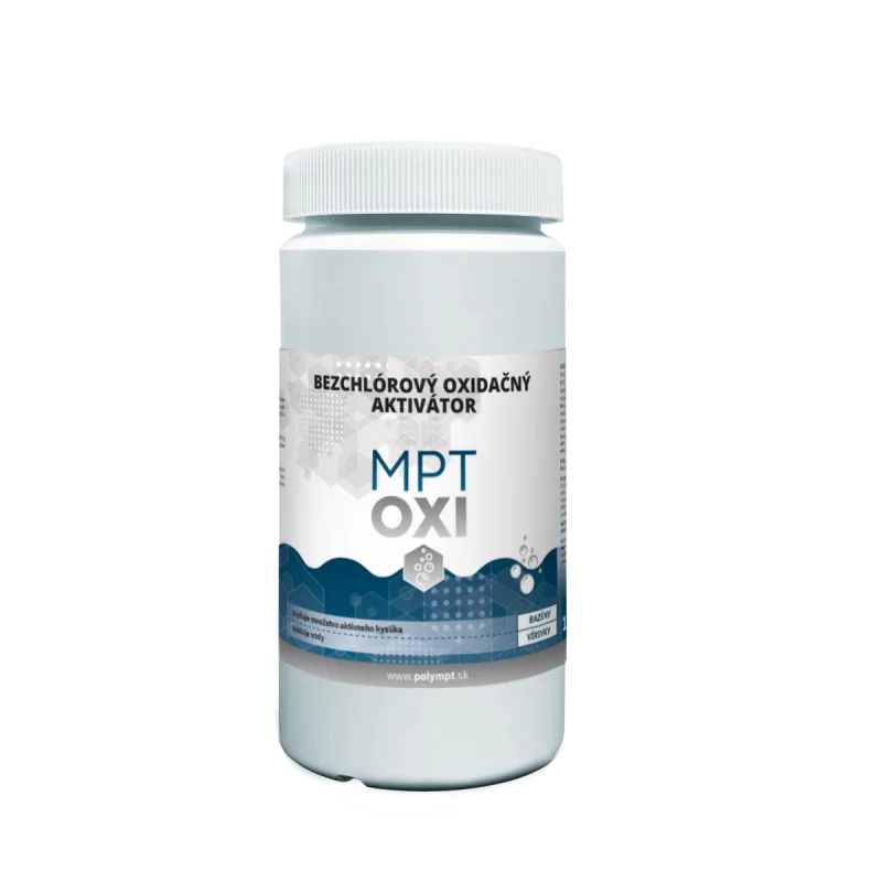 MPT OXI - oxidácia vody aktívnym kyslíkom bez chlóru, POLYMPT