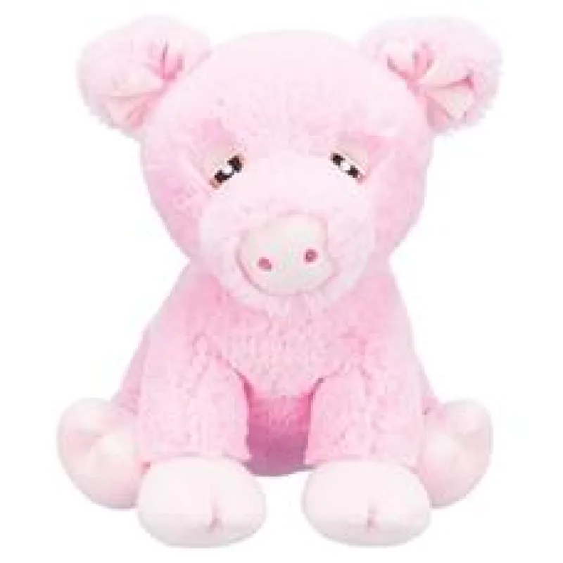 Be Eco prasátko EDISON, plyšová hračka se zvukem 24cm