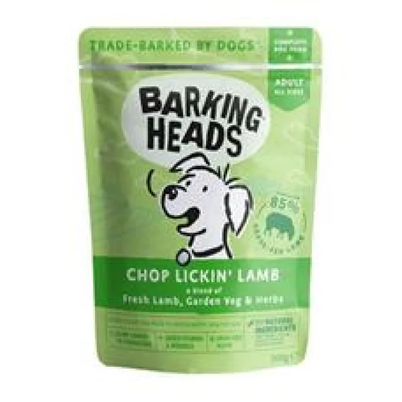 Kapsička BARKING HEADS Chop Lickin’ Lamb 300 g
