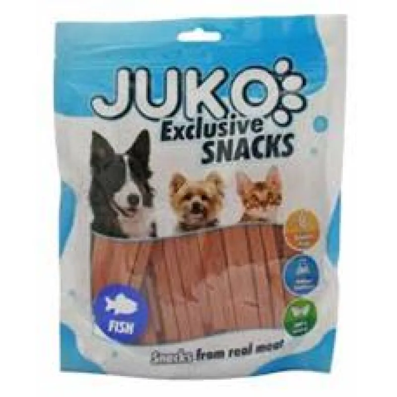 Salmon Strips JUKO Snacks 250g
