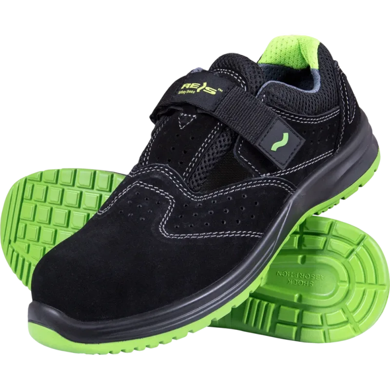 Reis STORK S1 SRC sandále čierna/zelená 36-47