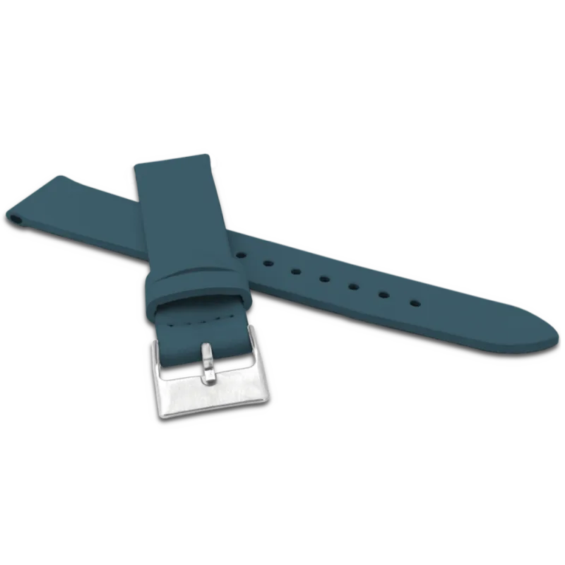 MINET Modrý řemínek z luxusní kůže Top Grain - 18 MSSUL18