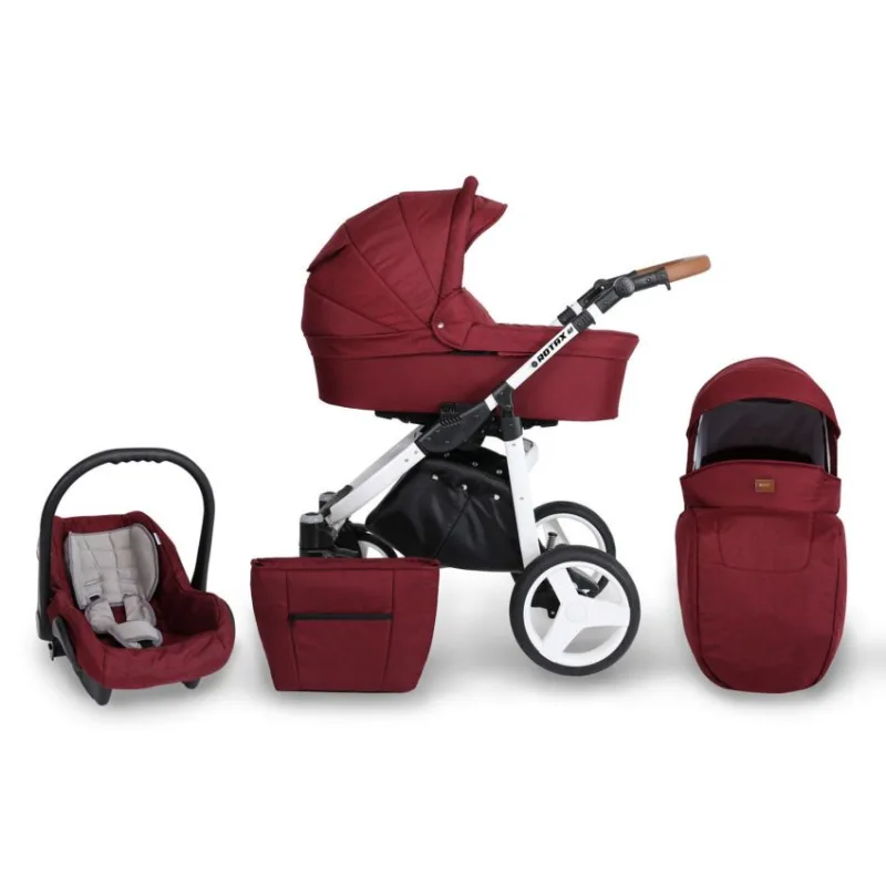 Kočík Kunert Rotax white frame 3v1 - 10