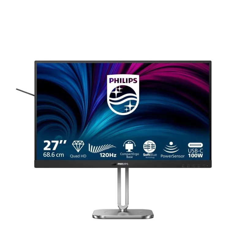 Philips/ 27B2U4601/ 27"/ IPS/ QHD/ 120Hz/ 4ms/ Black/ 5R 27B2U4601/00