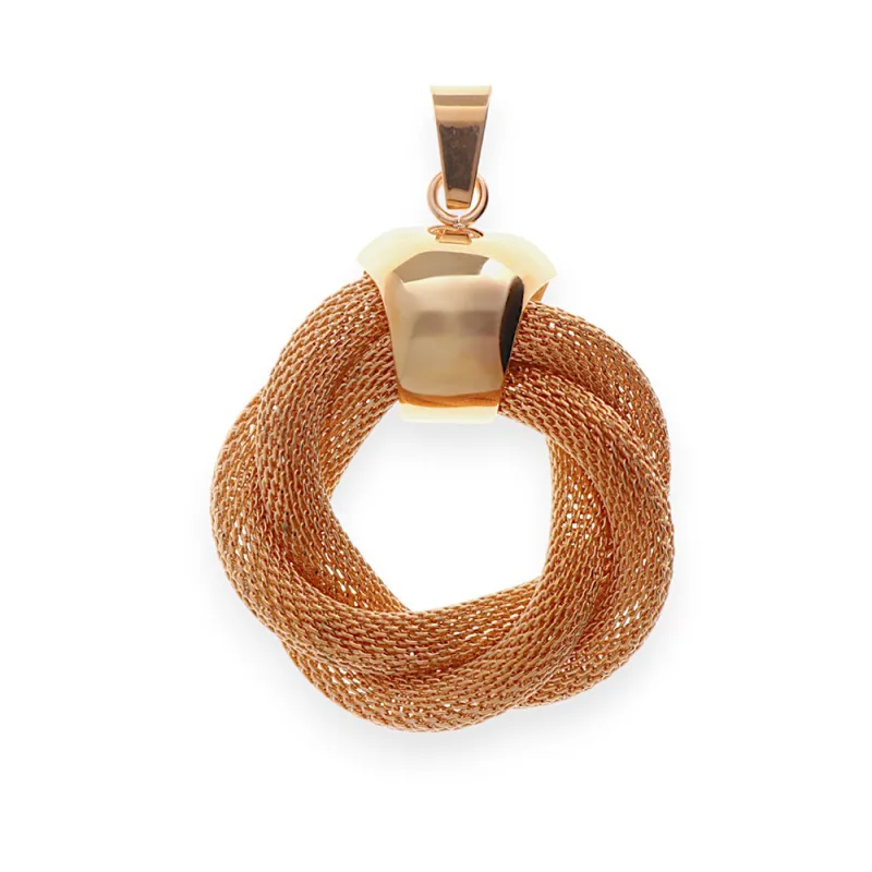 MPM Dámský ocelový rose gold nerezový přívěsek Gaby - růžově pozlacený SPD.7002