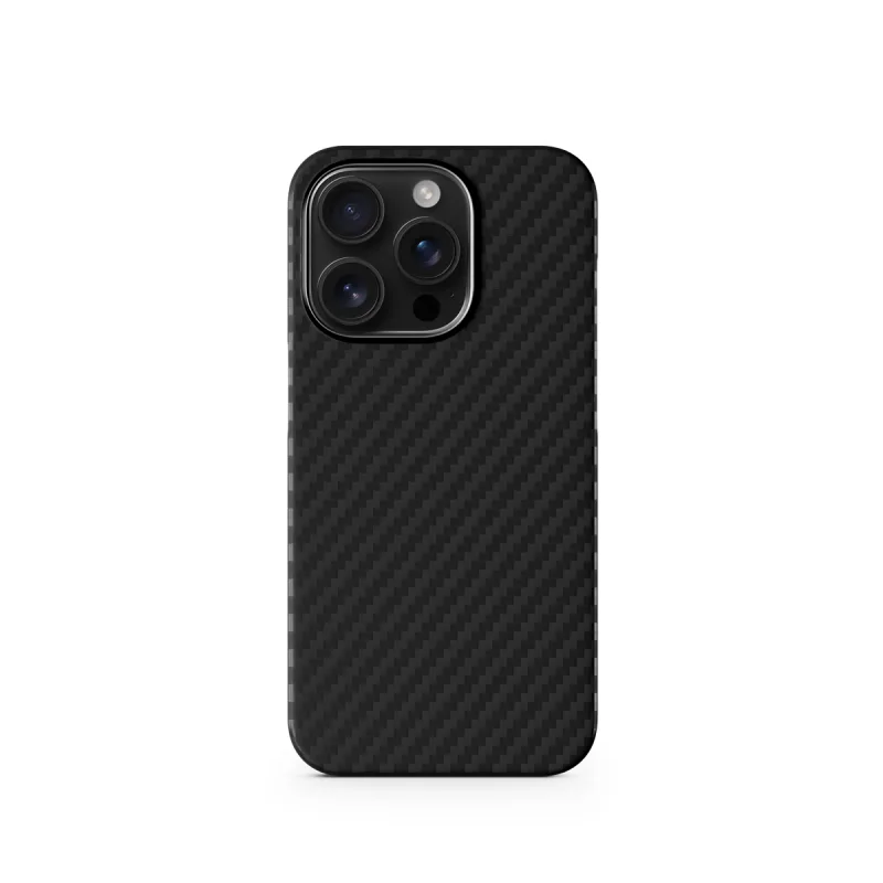 Epico Mag+ Carbon kryt pre iPhone 16 Pro - čierny 91010191300001
