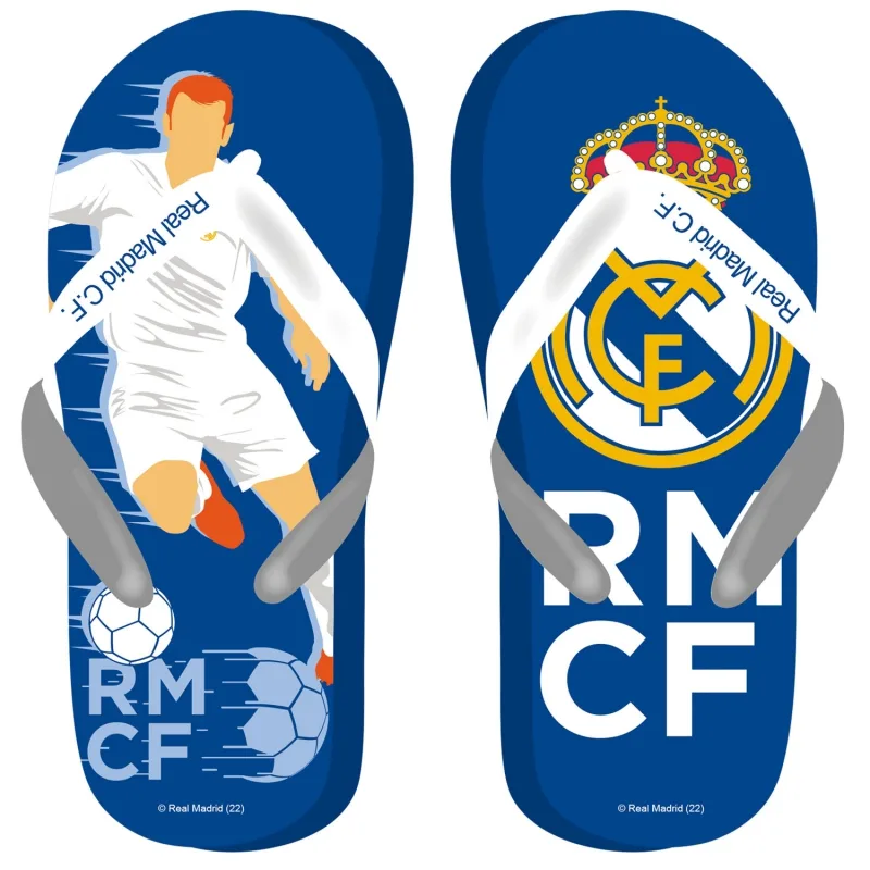 Real Madrid žabky modré detské - SKLADOM
