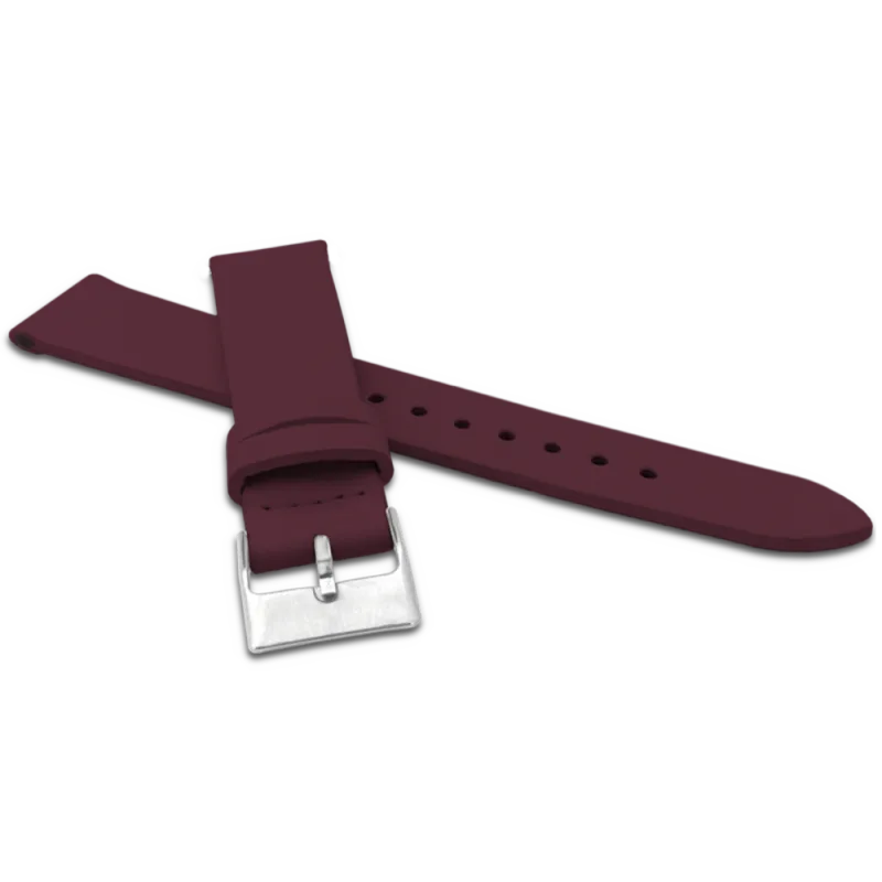 MINET Vínový řemínek z luxusní kůže Top Grain - 18 MSSUV18