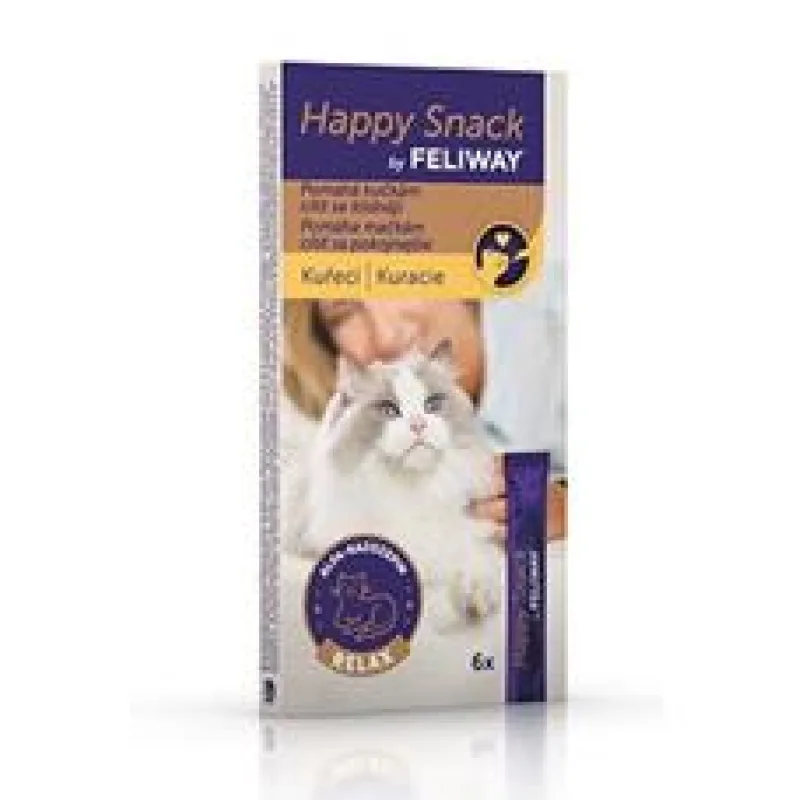 Feliway Happy Snack Kuřecí 6x15g