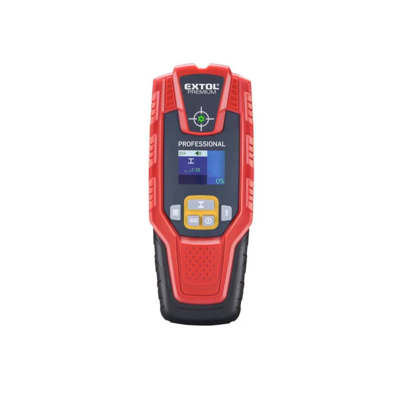 Detektor materiálov digitálny, max. 100mm, EXTOL PREMIUM