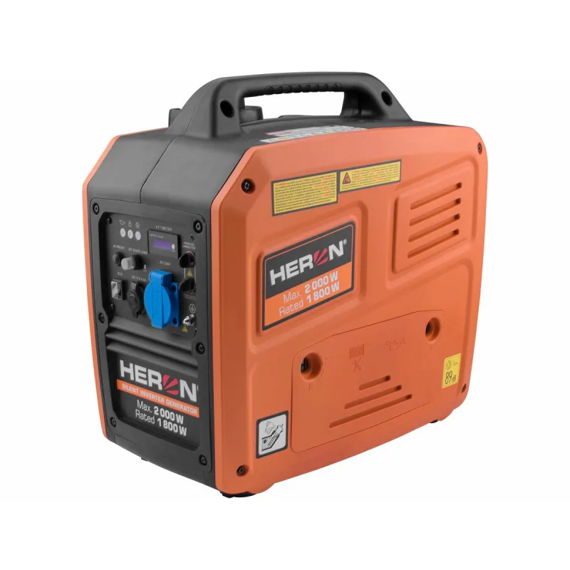 Elektrocentrála invertorová tichá 1F, 2,0kW, ručný štart, HERON