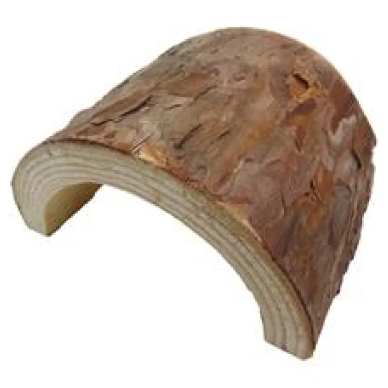 Dekorace přírodní - úkryt dřevo s kůrou Komodo 12x6x13cm 1 ks