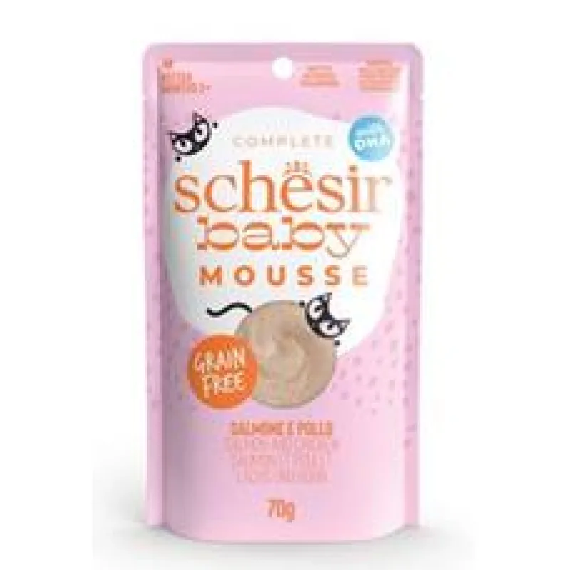 Schesir Cat kapsa Kitten Lifestage Mousse losos 70 g