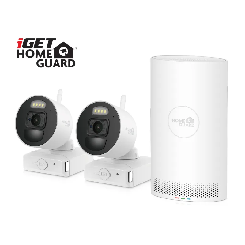 iGET HGNVK88002P - batériový bezdrôtový WiFi set FullHD 1080p, 8CH NVR +…