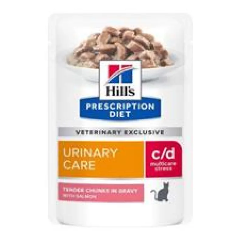 Hill’s Fel. PD C/D kapsa MultiCare Salmon 12x85g