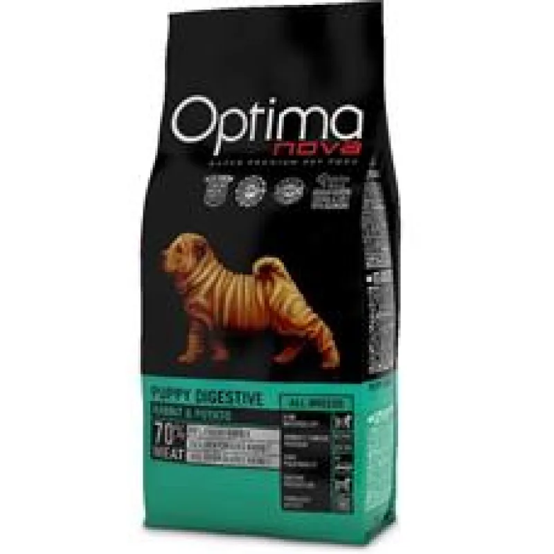 OPTIMAnova dog PUPPY DIGESTIVE GF RABBIT 12 kg