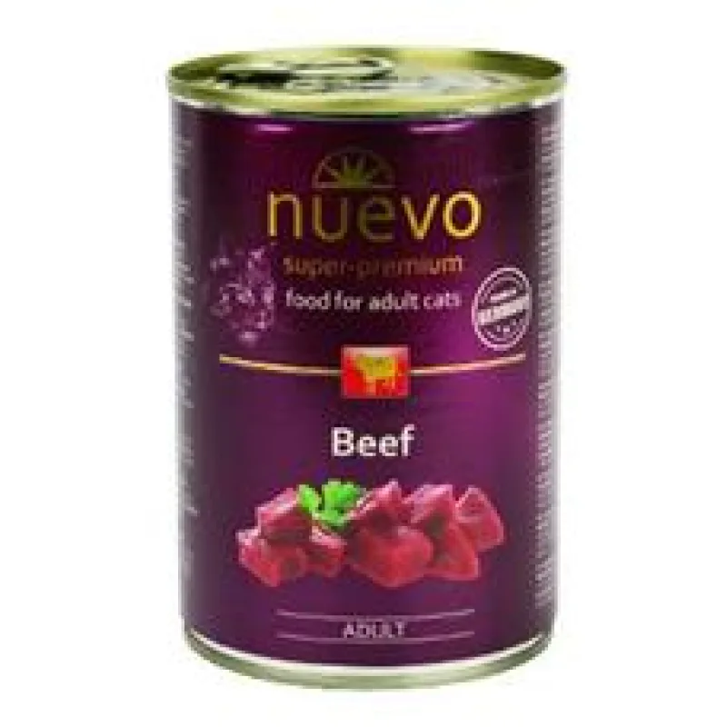 Nuevo kočka Adult Hovězí konz. 400 g