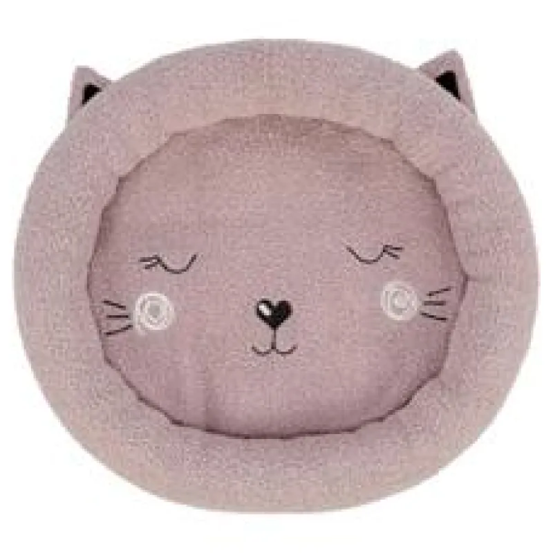 Junior pelech CAT, oválný s nízkým okrajem, 50 x 40 cm, světlá lila 1 ks