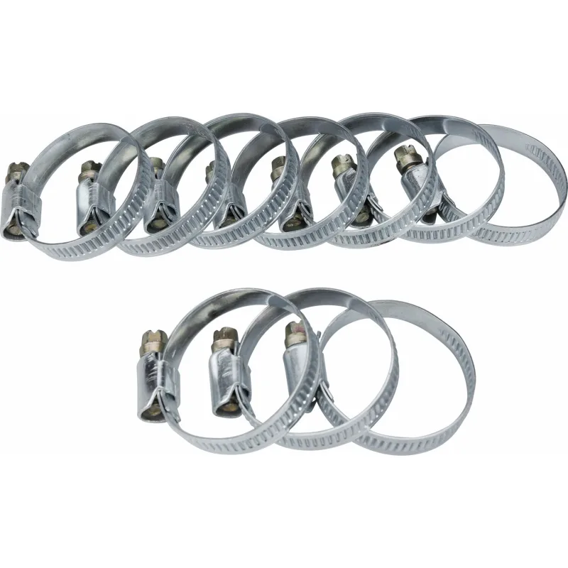 Spony hadicové antikorové 10ks, 20-32mm, EXTOL CRAFT