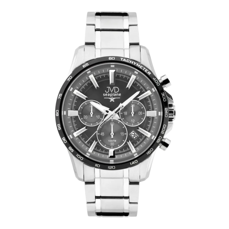 JVD Pánské ocelové vodotěsné náramkové hodinky JVD JE1009.1