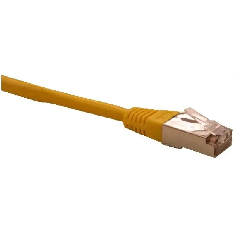 Patch cord FTP cat5e 0, 25 M žltý 1595