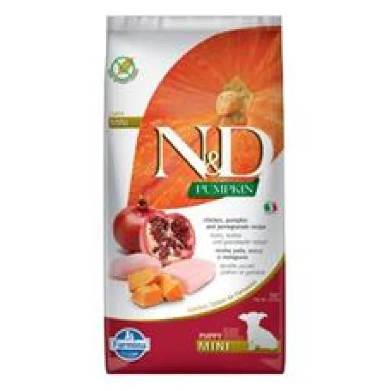 N&D Pumpkin DOG Puppy Mini Chicken & Pomegranate 2,5 kg