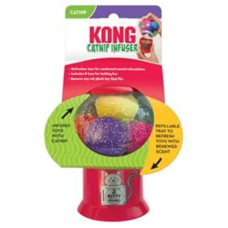 Hračka cat catnip infuzer KONG 1 ks