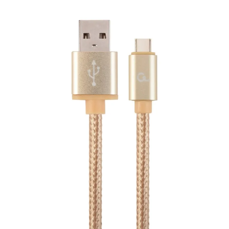 Kábel CABLEXPERT USB 2.0 AM na Type-C kábel (AM/CM), 1,8m, opletený,…