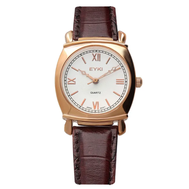 MPM Okouzlující dámské hodinky s růžově zlacenými vystouplými indexy EYKI Roselle - A W02E.10907.A