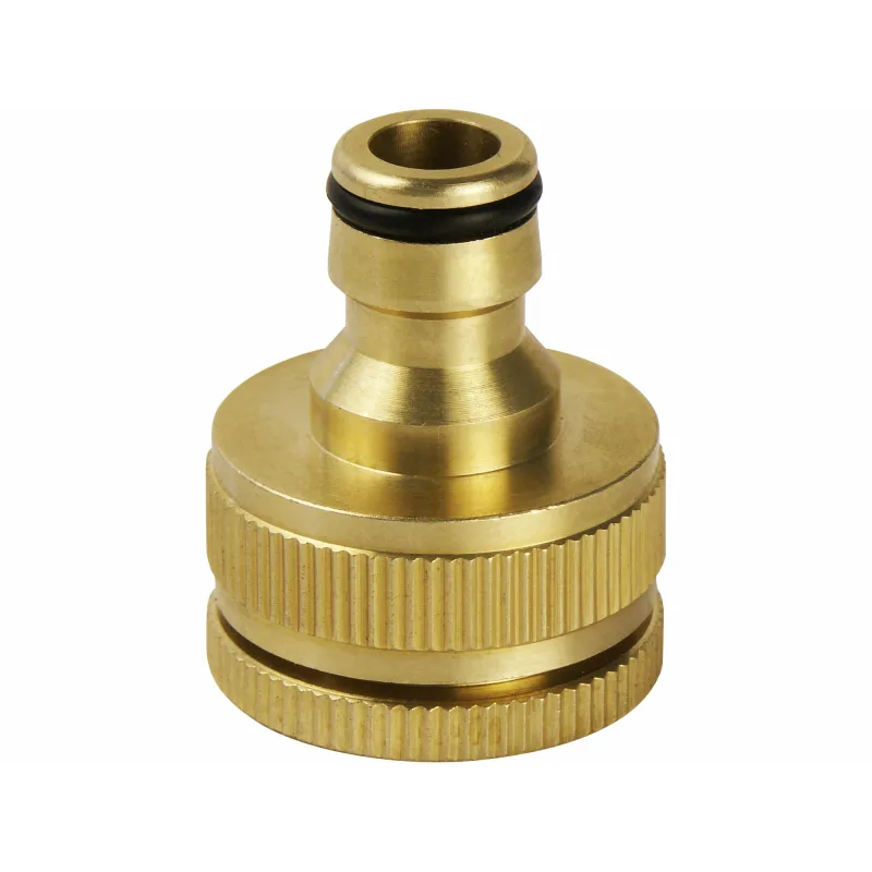 Rýchlospojka na záhradný ventil mosadzná, adaptér na 3/4'' a 1/2'' ventil, mosadz, EXTOL PREMIUM