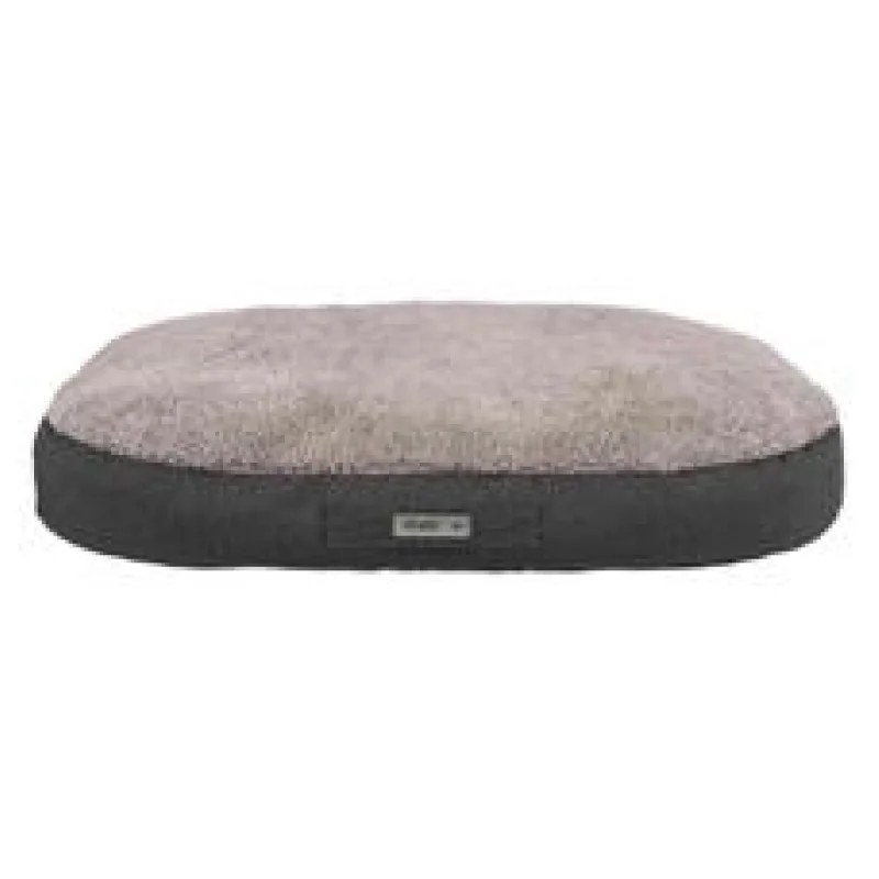 Ergonomický polštář BENDSON, oválný, 80 x 55 cm, tmavošedá/světlešedá