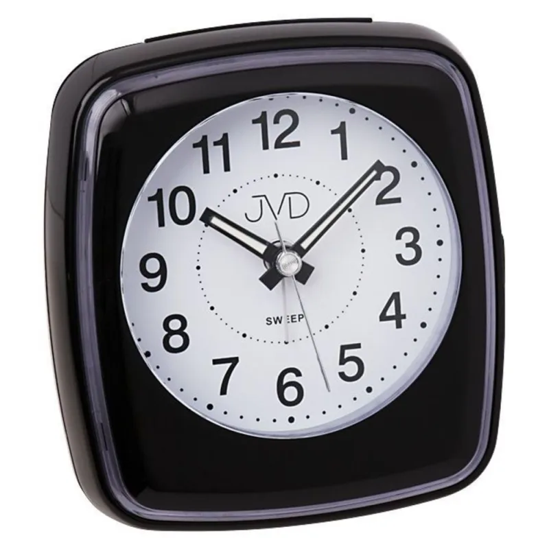 Bateriový netikající tichý budík JVD SRP312.2