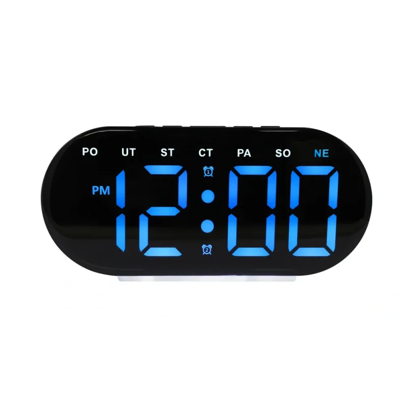 JVD Digitální budík do sítě s modrými číslicemi JVD SB8035.3