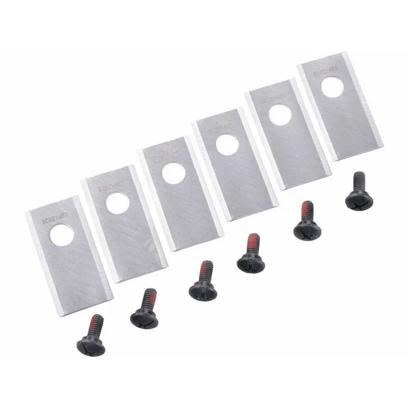 Nôž sekací so skrutkami, 6ks, pre 8895650, 8895651, EXTOL PREMIUM