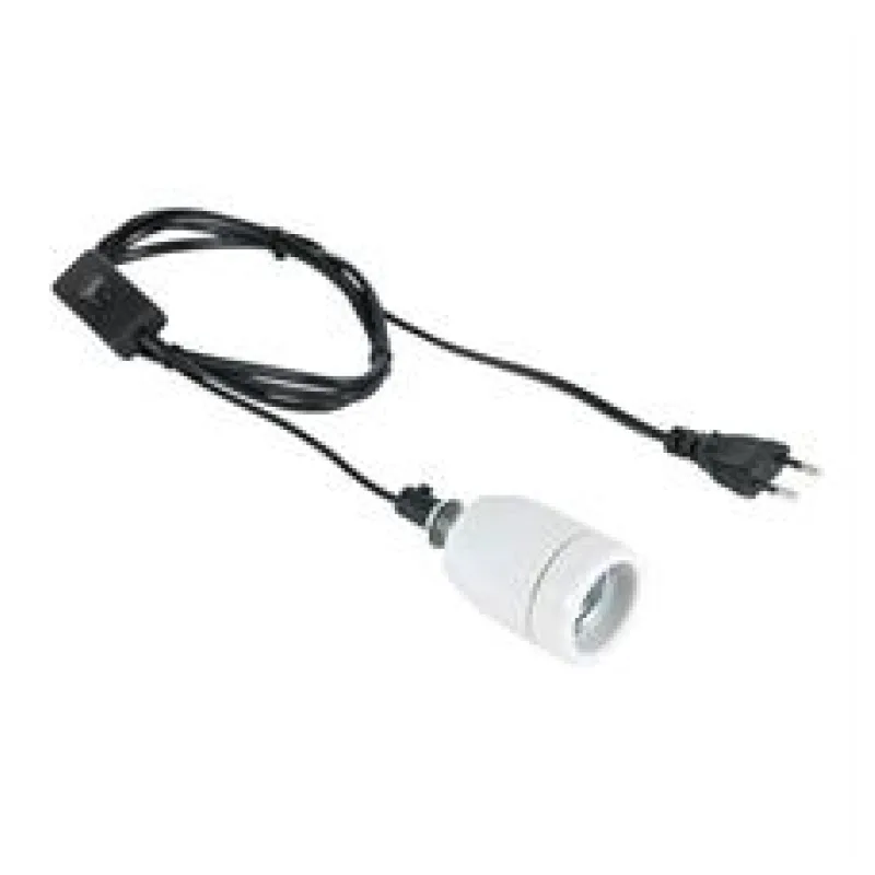 Porcelánová objímka Pro Socket do 200 W, 1,8 m (RP 2,10 Kč) 1 ks