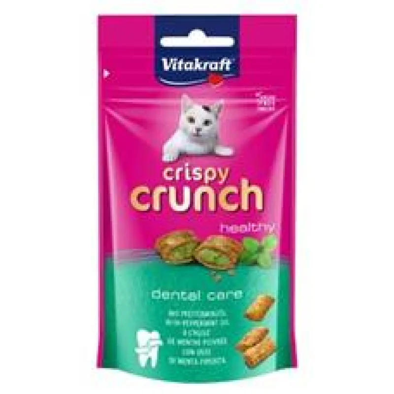 Vitakraft Cat pochoutka Crispy Crunch dental 60g