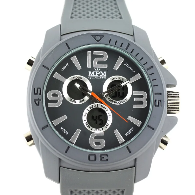 MPM Pánské sportovní hodinky s chronografem W01M.10611.A