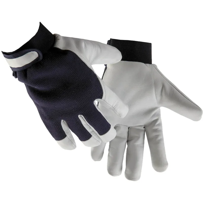 Rukavice koža/látka zimné, 11"