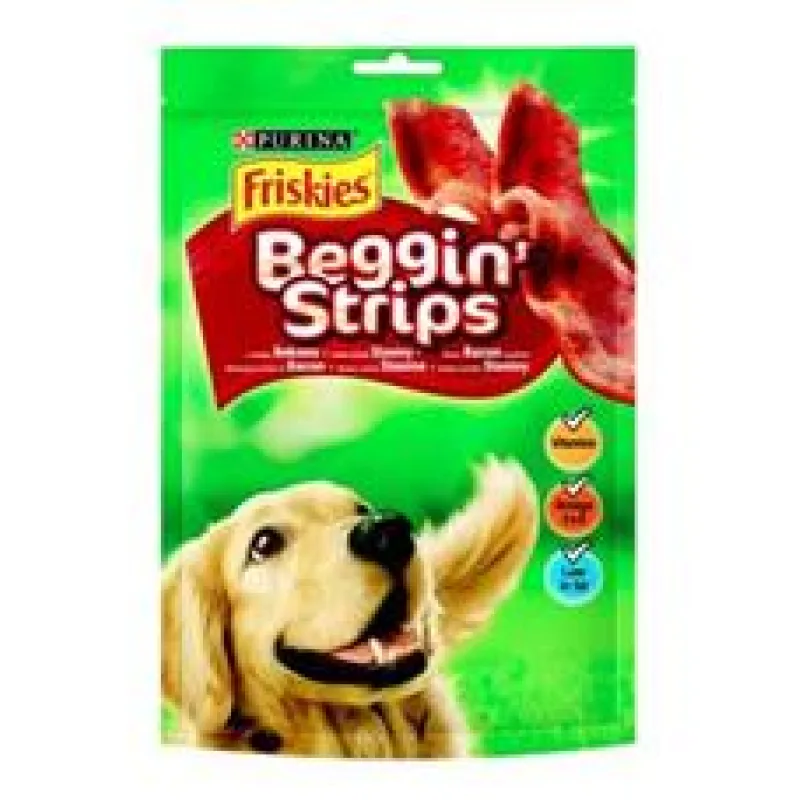 Friskies pochoutka pes Snack Beggin Strips bacon 120 g