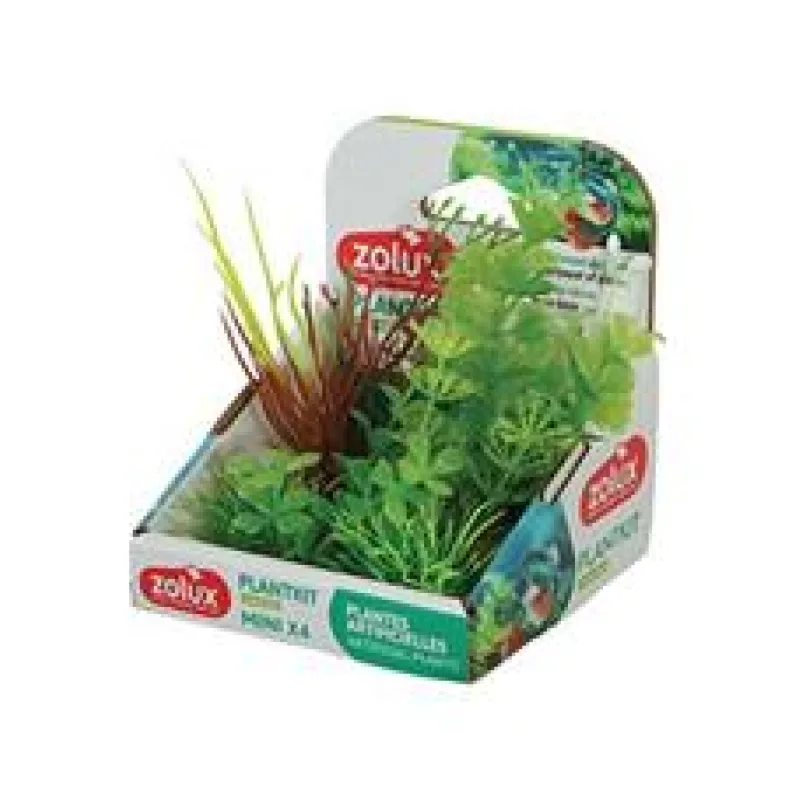 Rostliny akvarijní PLANTKIT 2 Zolux 1 sada MINI /4 ks