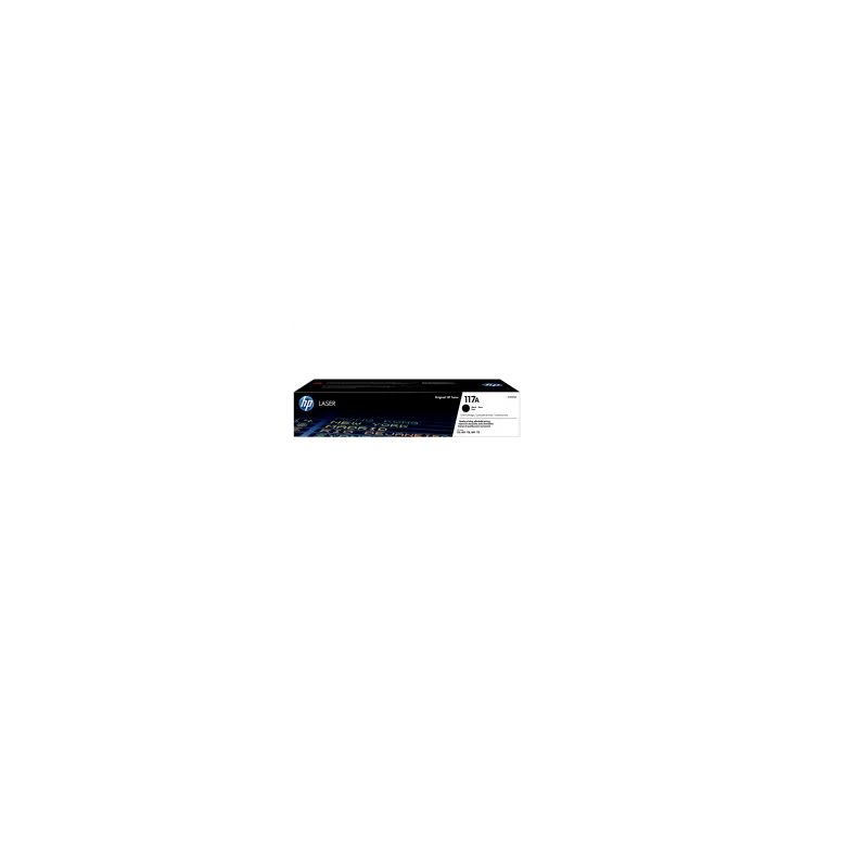 HP 117A Black Laser Toner, W2070A W2070A
