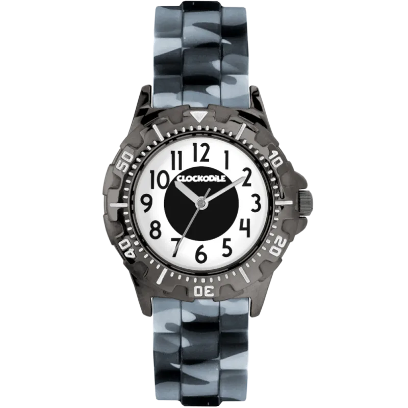 CLOCKODILE Svítící náramkové maskáčové sportovní chlapecké dětské hodinky SPORT 4.0 CWB0085