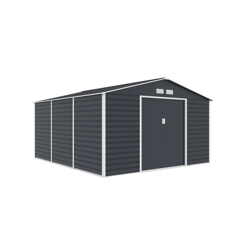 Záhradný domček GAH 1300x340x382 cm, antracitový
