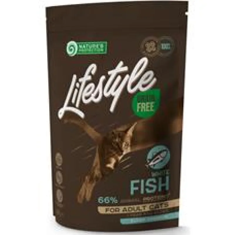 Nature’s Protection Cat Dry LifeStyle GF Adult White Fish 1,5 kg