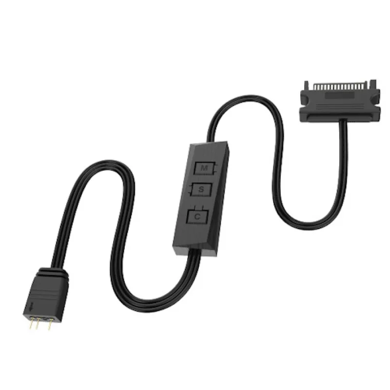 AKASA kontrolný panel pre RGB pásky Vegas manuálne AK-RLC-01