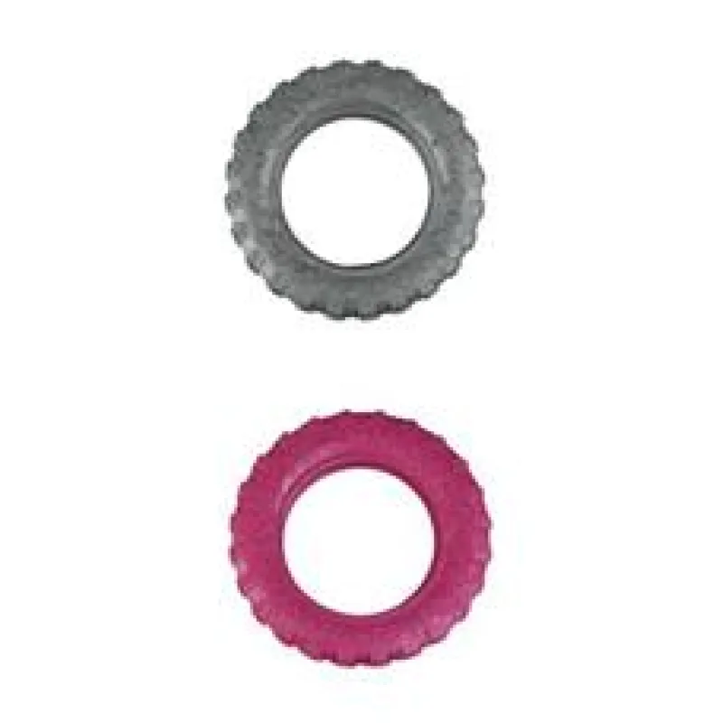 Hračka pes Pneumatika plovací Vanilková velká 15 cm 1 ks